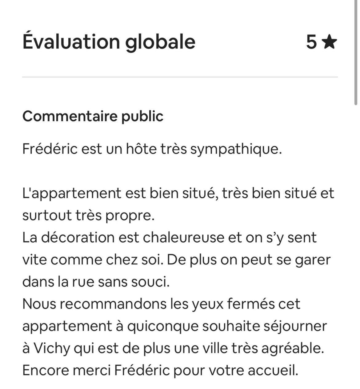 Apartmán Le Moinet Fayard Vichy Exteriér fotografie